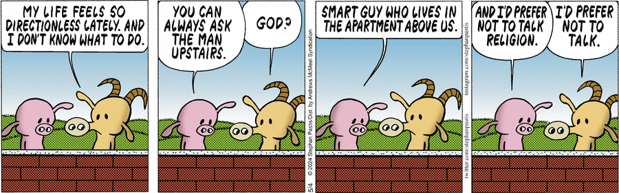 Pearls Before Swine Comic Strip for May 04, 2024 