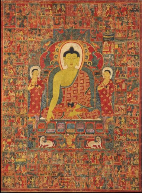 Thangka_of_Buddha_with_the_One_Hundred_Jataka_Tales%2C_Tibet%2C_13th-14th_century.jpg